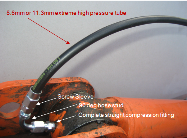 Remote Grease Lines and Fittings Lube Control