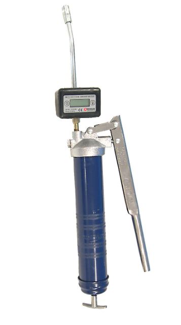 Grease Meter on a grease gun